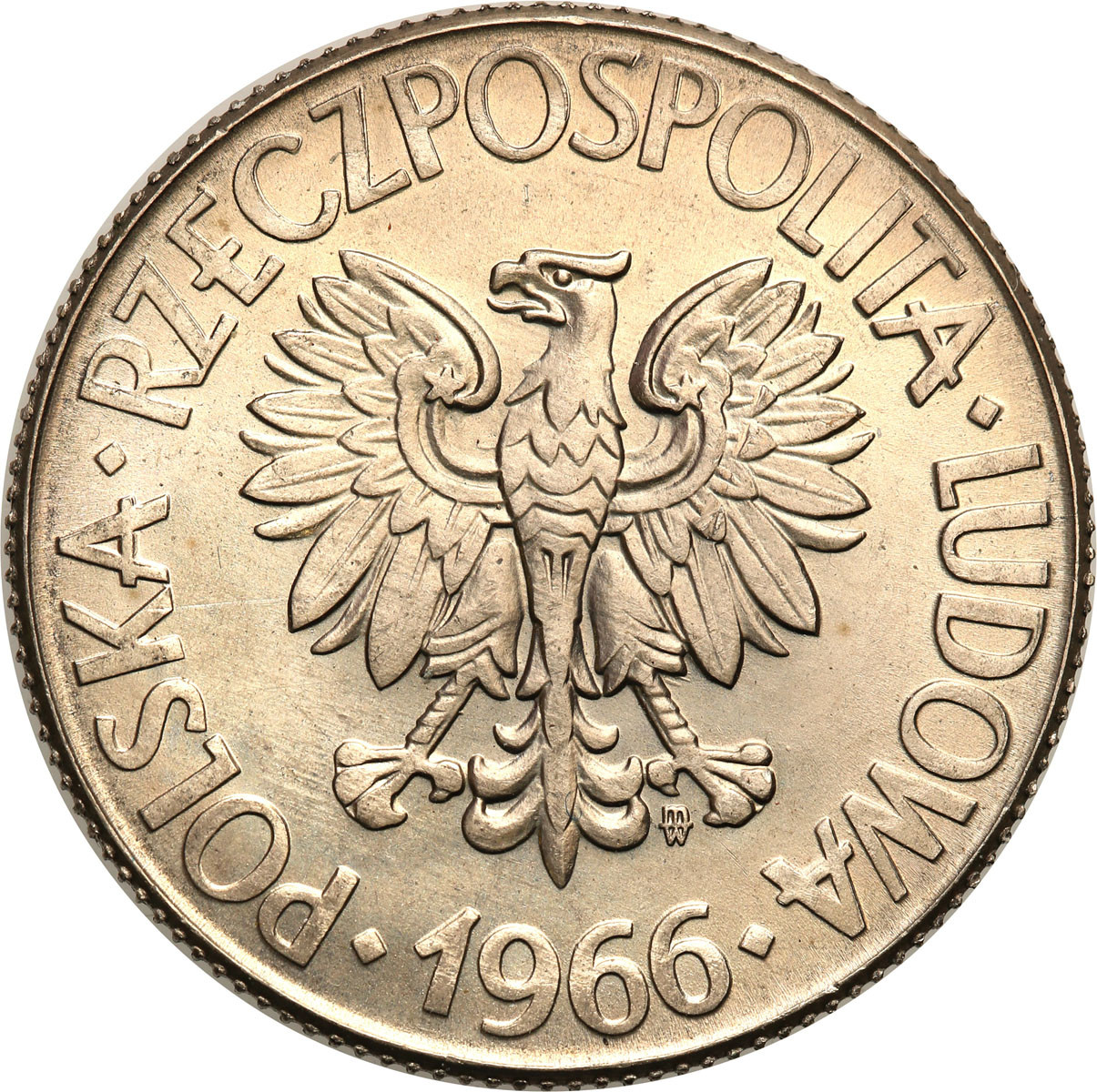 PRL. 10 złotych 1966 Kościuszko